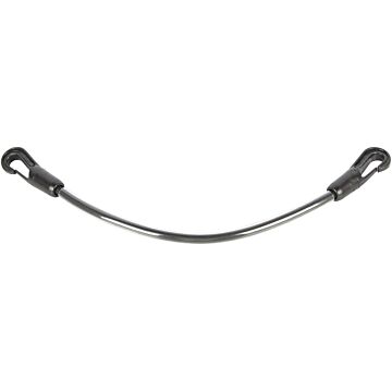 Beinschlaufen Harry's Horse plastifiziert schwarz 30 cm