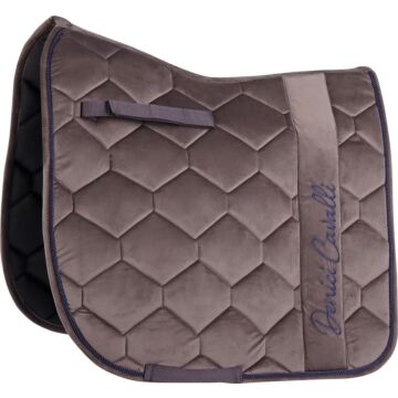 Schabracke veelzijdig Harry's Horse Velvet Denici Cavalli Taupe Full