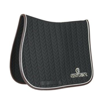 Schabracke vielseitig Kentucky Leather Fishbone schwarz Full