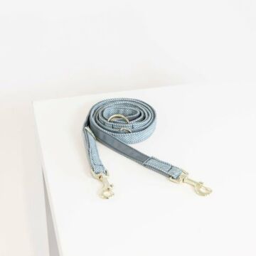 Hundeleine Kentucky Wool blau 2 Meter