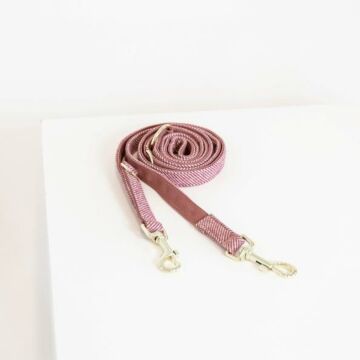 Hundeleine Kentucky Wool rosa 2 Meter