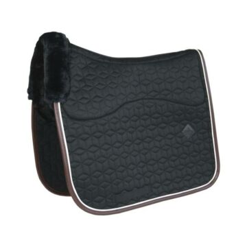 Schabracke Dressur Kentucky Skin Friendly schwarz Full