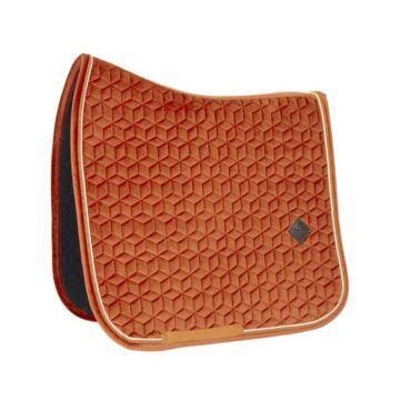 Schabracke Dressur Kentucky Velvet orange Full
