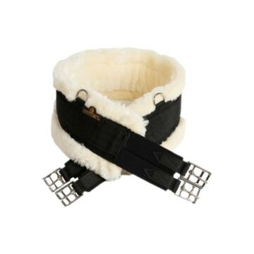 Gurte Kentucky Sheepskin Black 140 cm