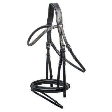 Schockemöhle Trensenzäume Da Vinci Xtreme Schwarz/Gun Metal Full