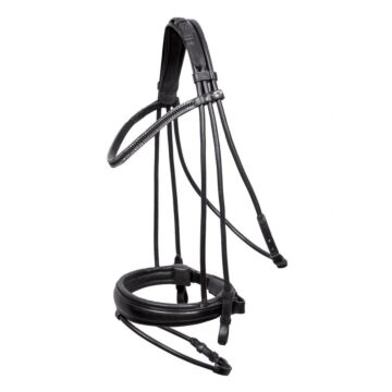 Schockemöhle Trensenzäume Picasso Xtreme Schwarz/Gun Metal Cob