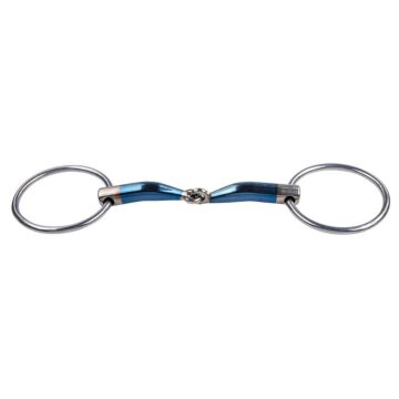 Wassertrense Trust Equestrian Sweet Iron Einfach Gebrochen Blau 14.5 cm