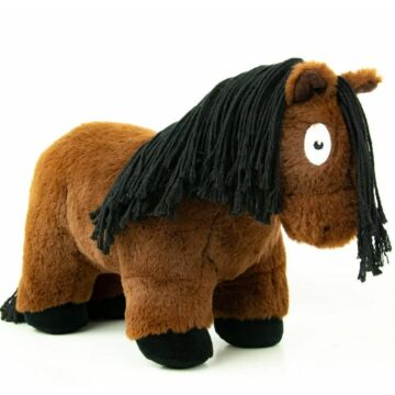 Kuscheltier Crafty Ponies Fohlen Braun met Schwarze manen