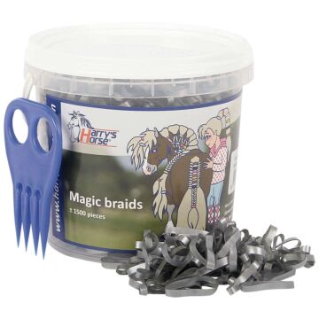 Magic braids Harry's Horse Zilver