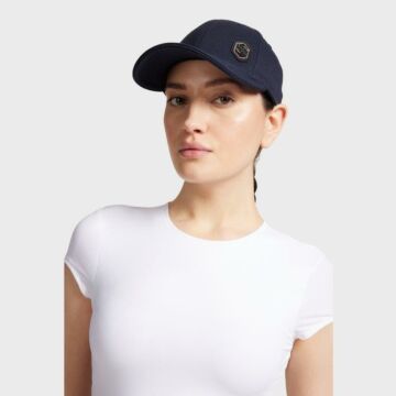 Kappe Samshield Sadie Intarsia Navy tone on tone