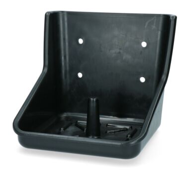 Lecksteinhalter Kunststoff Hofman Robu 10 kg liksteen Schwarz