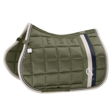 Schabracke vielseitig Eskadron Big Square Mattgloss Dusty olive Full