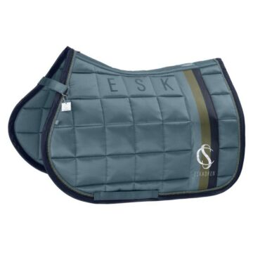 Schabracke vielseitig Eskadron Big Square Mattgloss Steel blue Full
