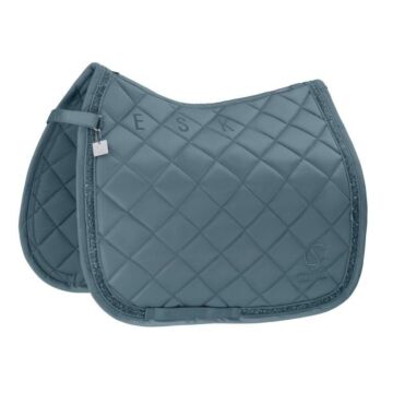 Schabracke dressur Eskadron Glossy Jewel Steel blue Full