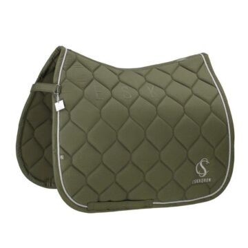 Schabracke dressur Eskadron Sparkle Dusty olive Full