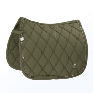 Schabracke dressur Eskadron Softshell Dusty olive Full