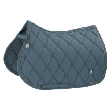 Schabracke vielseitig Eskadron Softshell Steel blue Full