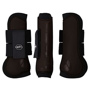 Gamaschen QHP Braun Cob