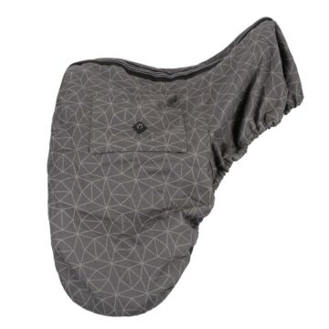 Sattelschoner QHP Collection Grey Reflective
