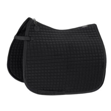 Schabracke dressur Eskadron Platinum Cotton Black Full