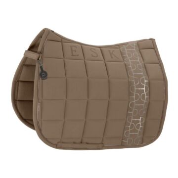 Schabracke dressur Eskadron Platinum Biq Square Softshell Smokey taupe Full