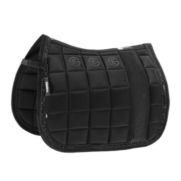 Schabracke dressur Eskadron Dynamic Big Square Jewel Black Full