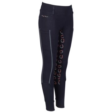Reitlegging Harry's Horse Equitights Diva Mauvewood Denim fullgriff Collegiate-Blue 104