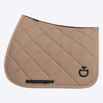 Schabracke springen Diamond Quilted Jersey Beige
