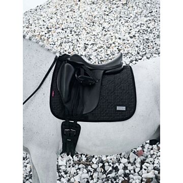 Schabracke dressur LeMieux Aspen Houndstooth Black L