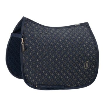 Schabracke dressur Eskadron Heritage Highgloss Contrast Navy Full