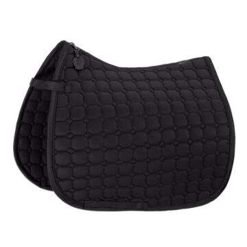 Schabracke Dressur Eskadron Platinum Cotton Black Full