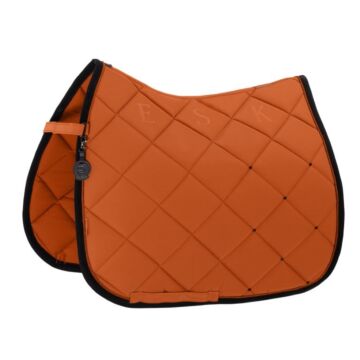 Schabracke Dressur Eskadron Platinum Silk Contrast Diamond Amber Full
