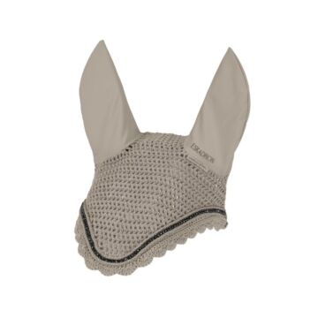 Ohrnetz Eskadron Platinum Crystal Pale Grey Full