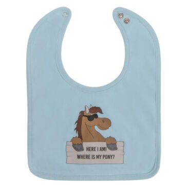 Lätzchen QHP Bobby Baby Blue