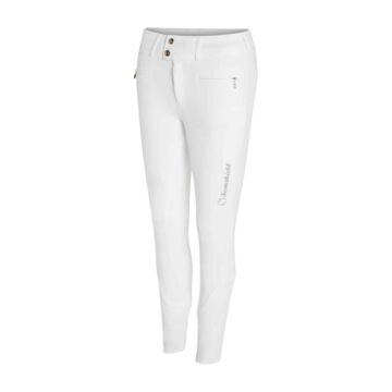 Reithose Samshield Clara fullgriff White Rosegold