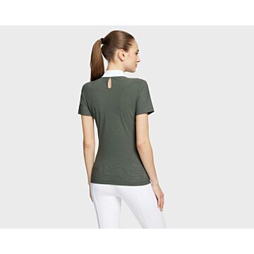 Turniershirt Samshield Aloise Air Short Dark Forest