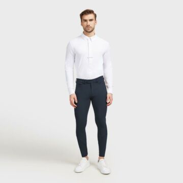 Reithose Samshield Marceau Matt kniegriff Navy