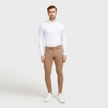 Reithose Samshield Marceau Matt kniegriff Camel