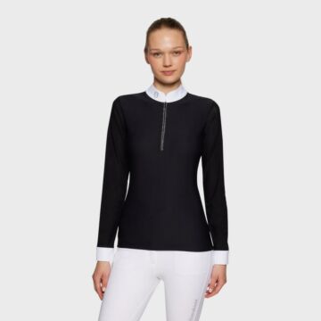 Turniershirt Samshield Aloise Boreal Black Nigth Shade