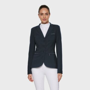 Turnierjacke Samshield Victorine Crystal Fabric Regular Navy
