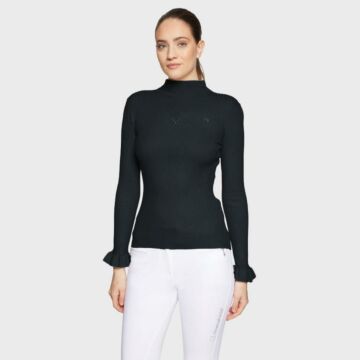 Pullover Samshield Lidia Ruffle Moonless Night