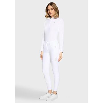 Reithose Samshield Kappeucine Crystal Ferna fullgriff White