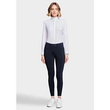 Reithose Samshield Cassy Floral fullgriff Navy