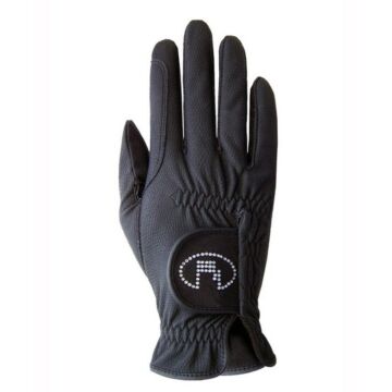 Reithandschuhe Roeckl Lisboa Roeck-Grip Swarovski schwarz