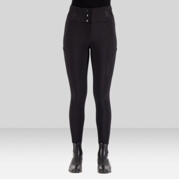 Reithose Euro-Star Athletic Luxe fullgriff Black