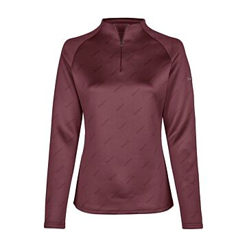 Trainiershirt Eskadron Heritage Half-zip Cassis
