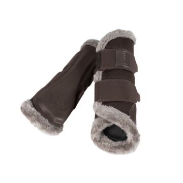 Gamaschen Eskadron Platinum Mesh Faux Fur Teak Brown