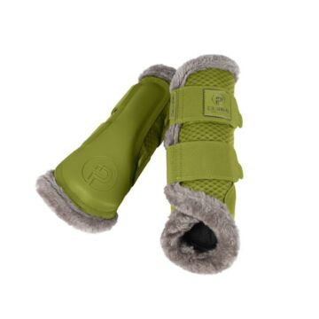 Gamaschen Eskadron Platinum Mesh Faux Fur Moss Green