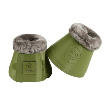 Springglocken Eskadron Platinum Softslate Faux Fur Moss Green