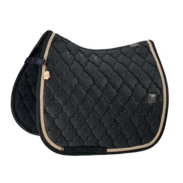 Schabracke dressur Eskadron Heritage Cotton Glitter Black